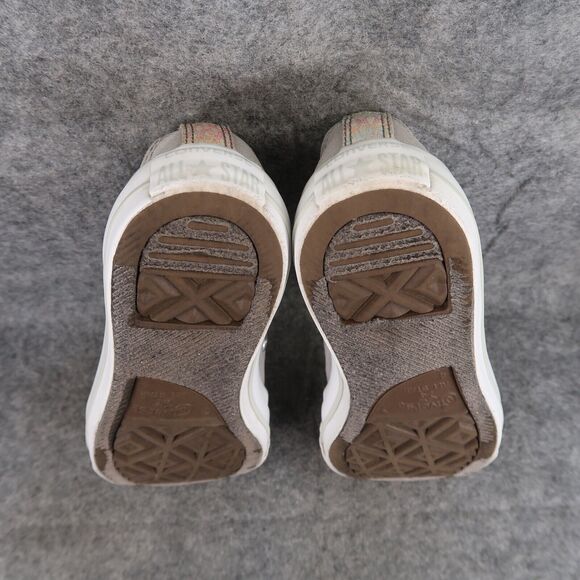 Converse Shoes Womens 6 Sneakers Casual Chuck Taylor All Star Double Tongue Gray - Picture 10 of 12